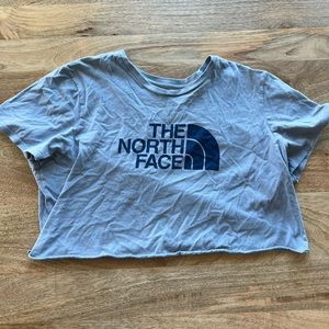 North Face cropped T-shirt